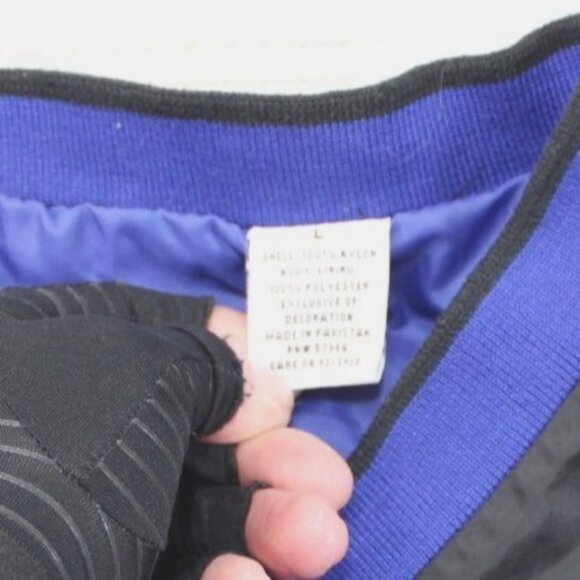 Vintage Mark Martin NASCAR Racing Pullover Windbreaker Jacket L Checkered Flag - Picture 5 of 9